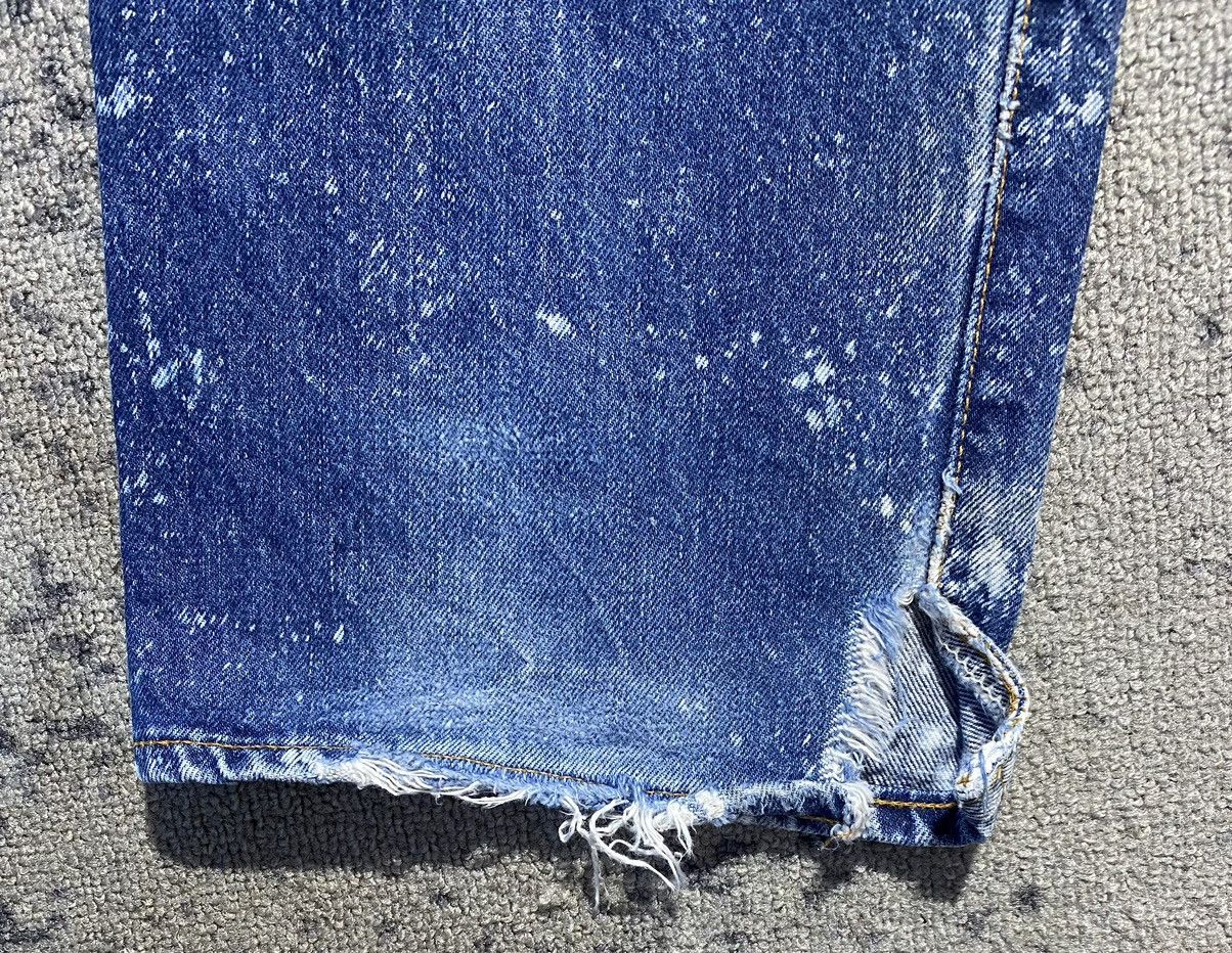 Levi's Levis denim jeans vintage selvedge 90’s distressed Size US 30 / EU 46 - 7 Thumbnail