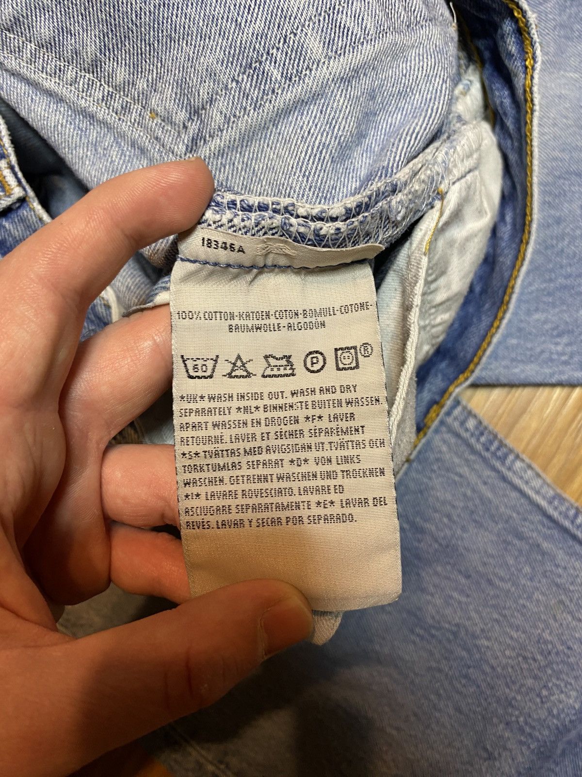 Levi's Levi’s 501 Vintage Denim Pants Y2k Swag Hype Size US 33 - 9 Thumbnail