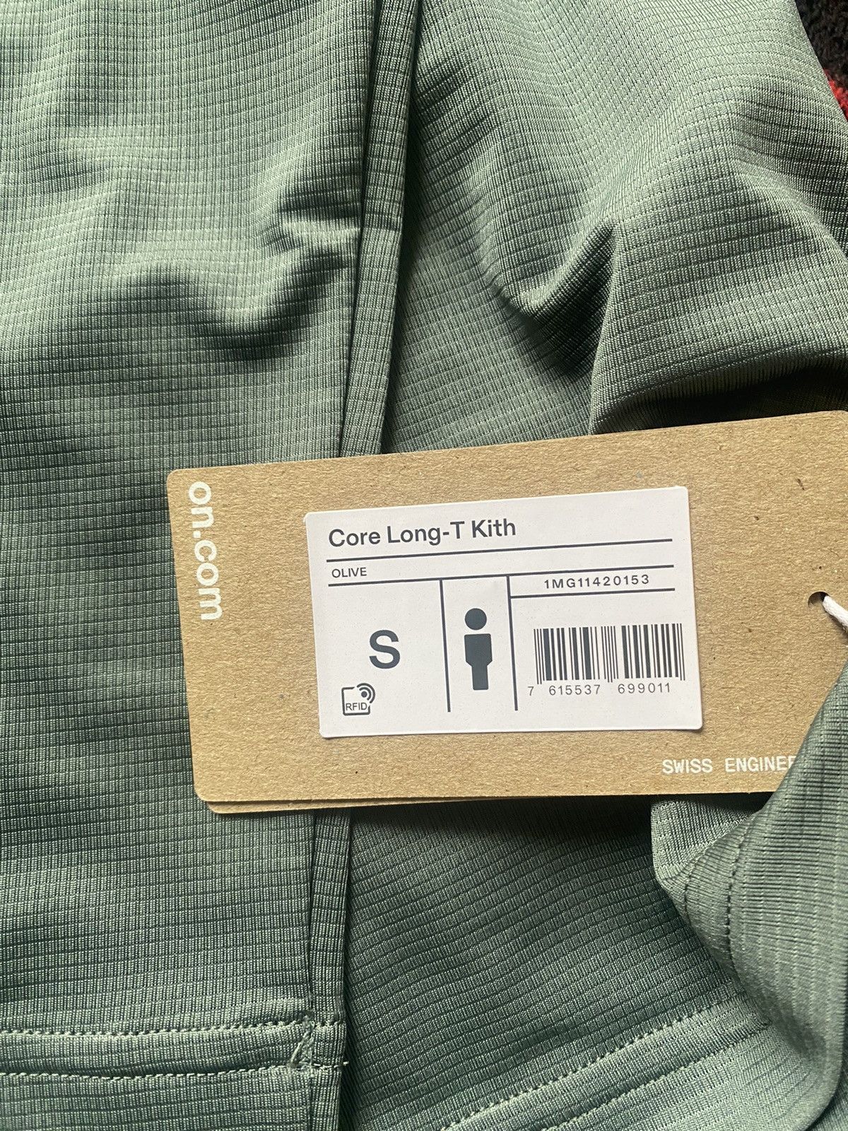 Kith Kith On Core Long Sleeve Tee Olive size Small Size US S / EU 44-46 / 1 - 7 Thumbnail