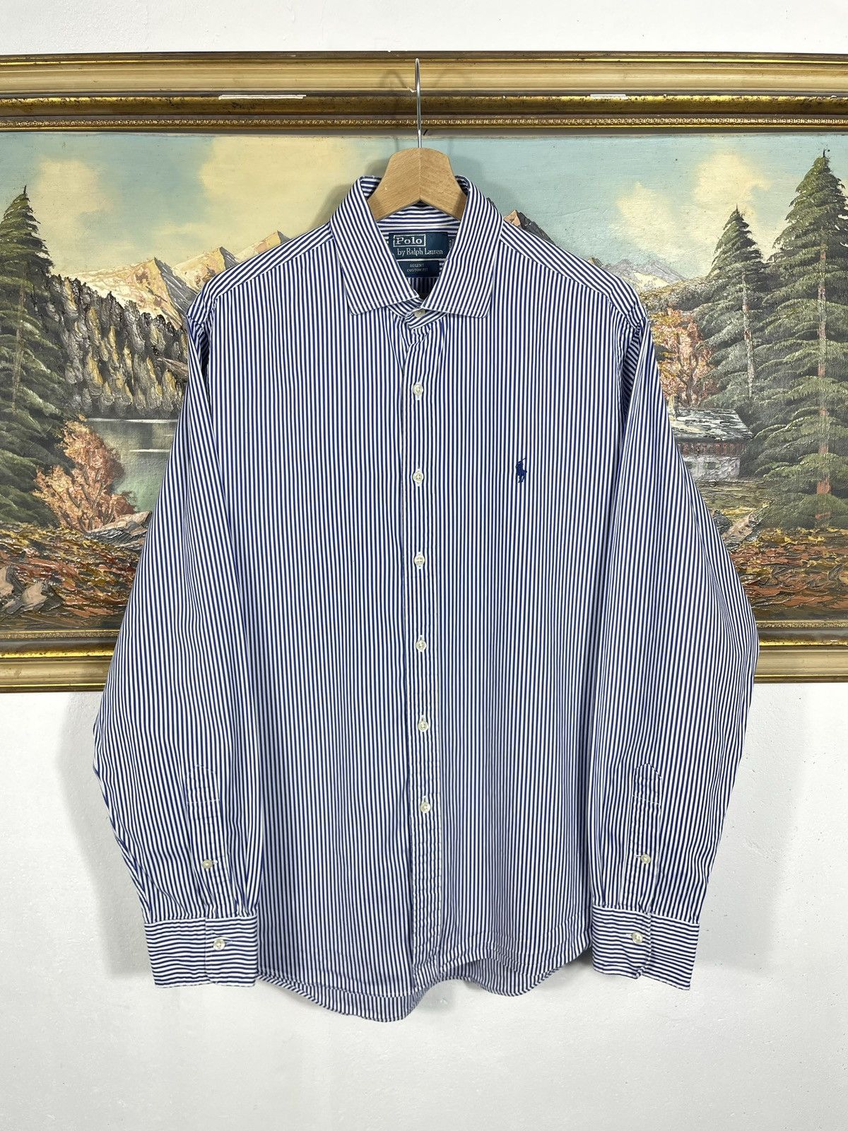 Polo Ralph Lauren Polo Ralph Lauren Blue Checkered Shirt Old Money Luxury Size US XL / EU 56 / 4 - 1 Thumbnail