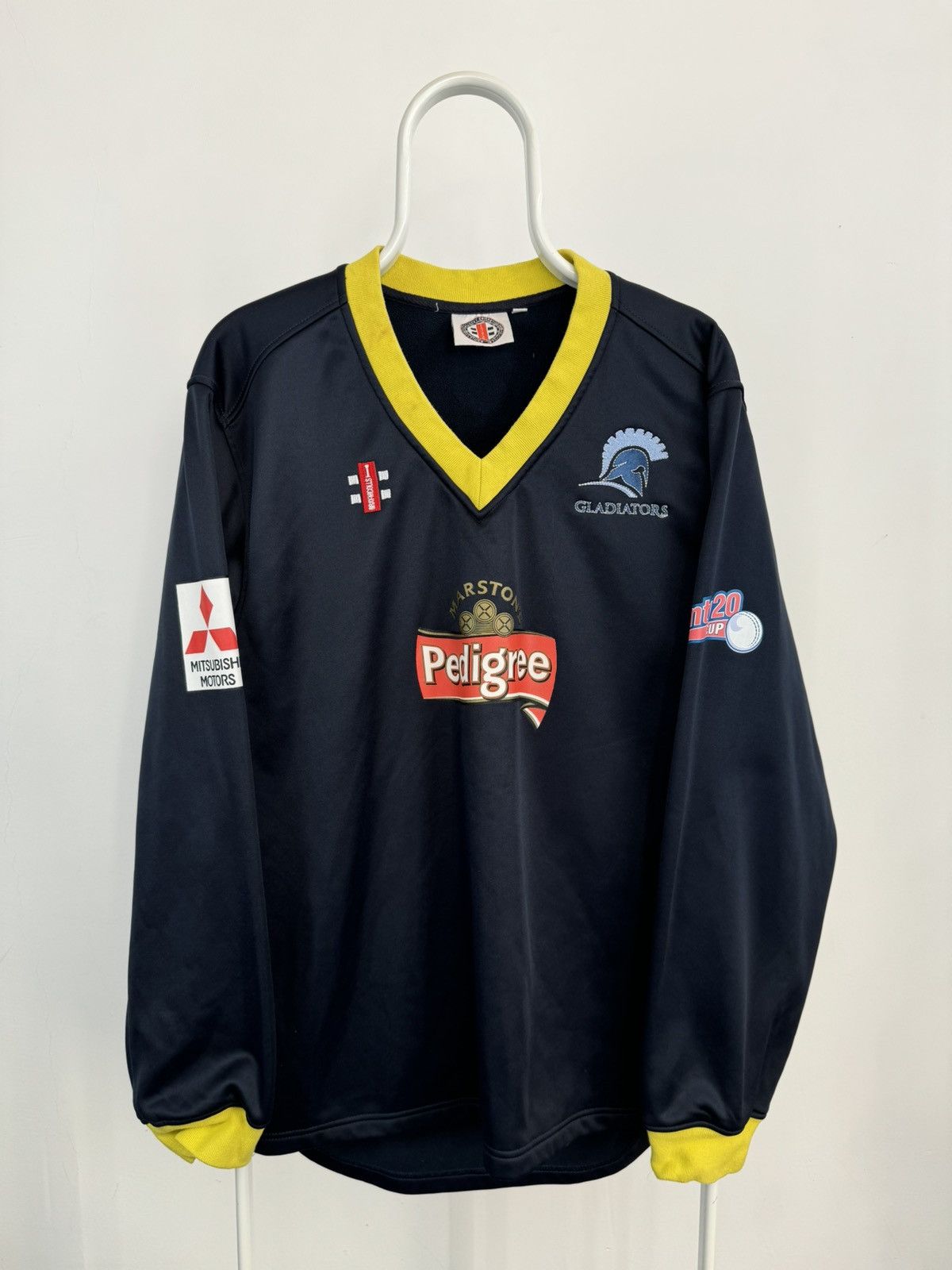 Vintage Gladiators Cricket Team 21 Saxelby Long Sleeve Shirt Size US XL / EU 56 / 4 - 1 Thumbnail