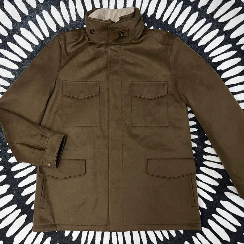 Loro Piana Loro Piana Autumn Leaf Cashmere Coat - dmc Size US L / EU 52-54 / 3 - 1 Thumbnail