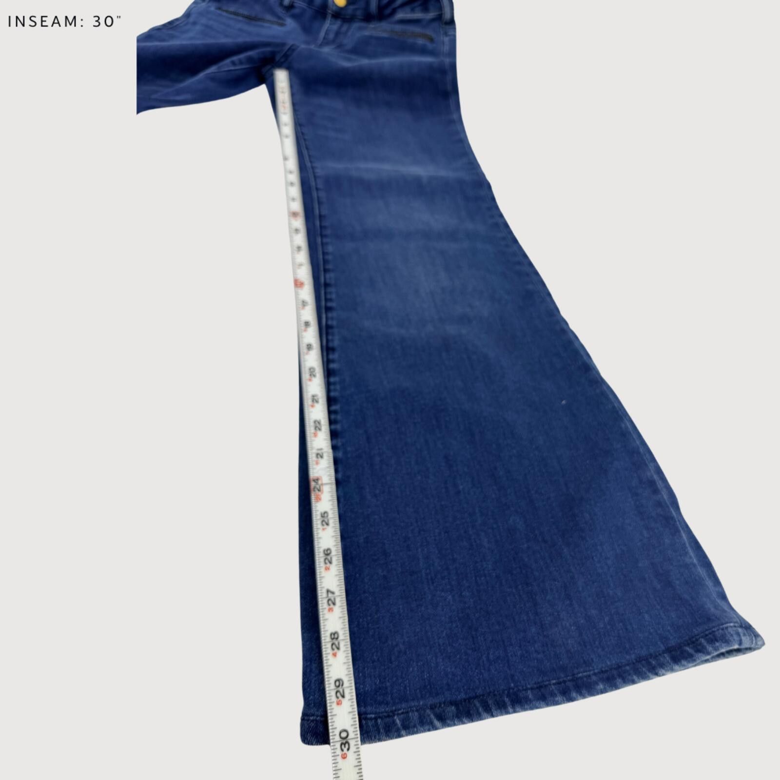 Other Anthropologie Pilcro Stet Flare Jeans 26 Size 26" / US 2 / IT 38 - 8 Thumbnail
