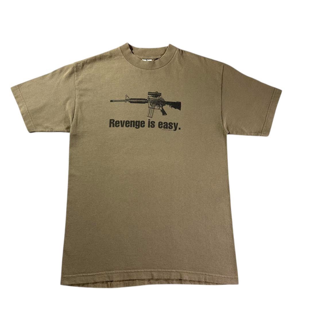 Bounty Hunter AK-47 “Revenge is easy” 90’s tee Size US M / EU 48-50 / 2 - 1 Thumbnail