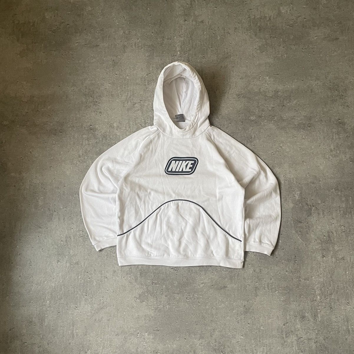 Vintage Nike 90s Central Logo Hoodie