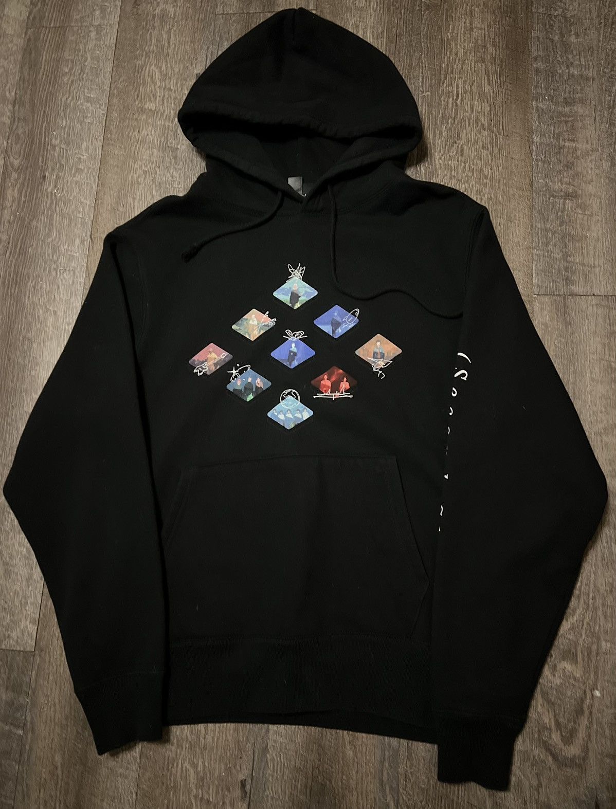 トップス porter robinson velvet Patch tree hoodie Porter Robinson velvet patch tree hoodie