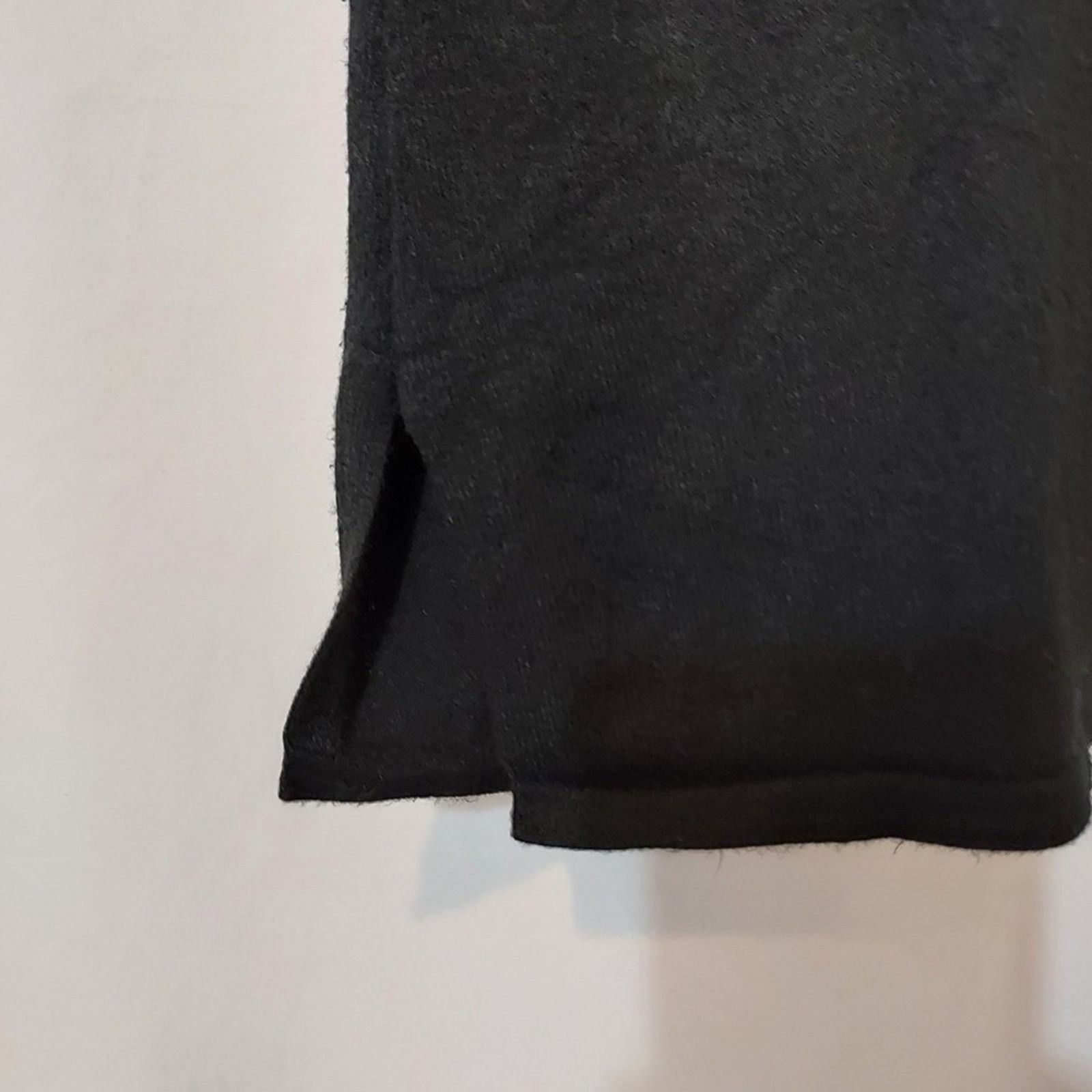 Other JM Collection Petite Black Knit Sweater Mock Neck Tank Top Size S / US 4 / IT 40 - 4 Thumbnail