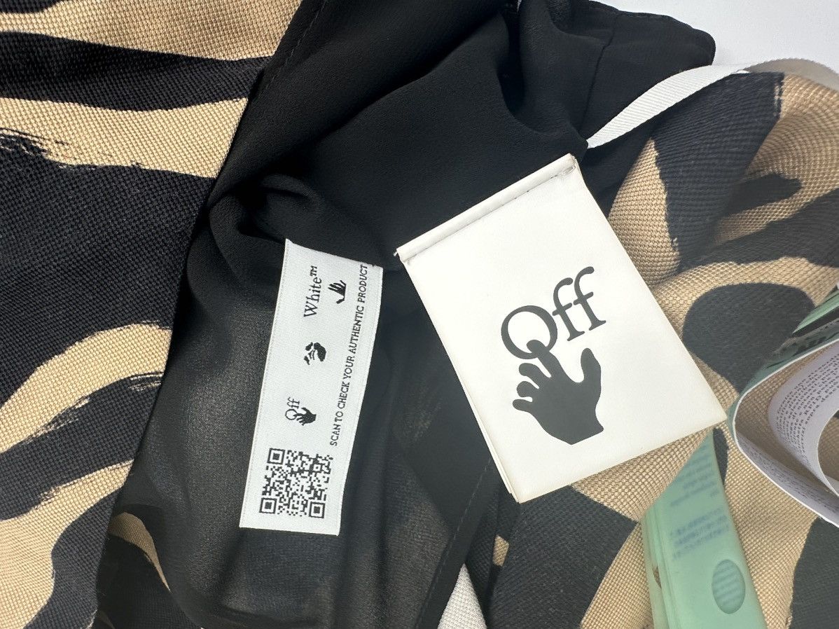 Off-White OFF - WHITE SAFARI DRESS Size XS / US 0-2 / IT 36-38 - 8 Thumbnail