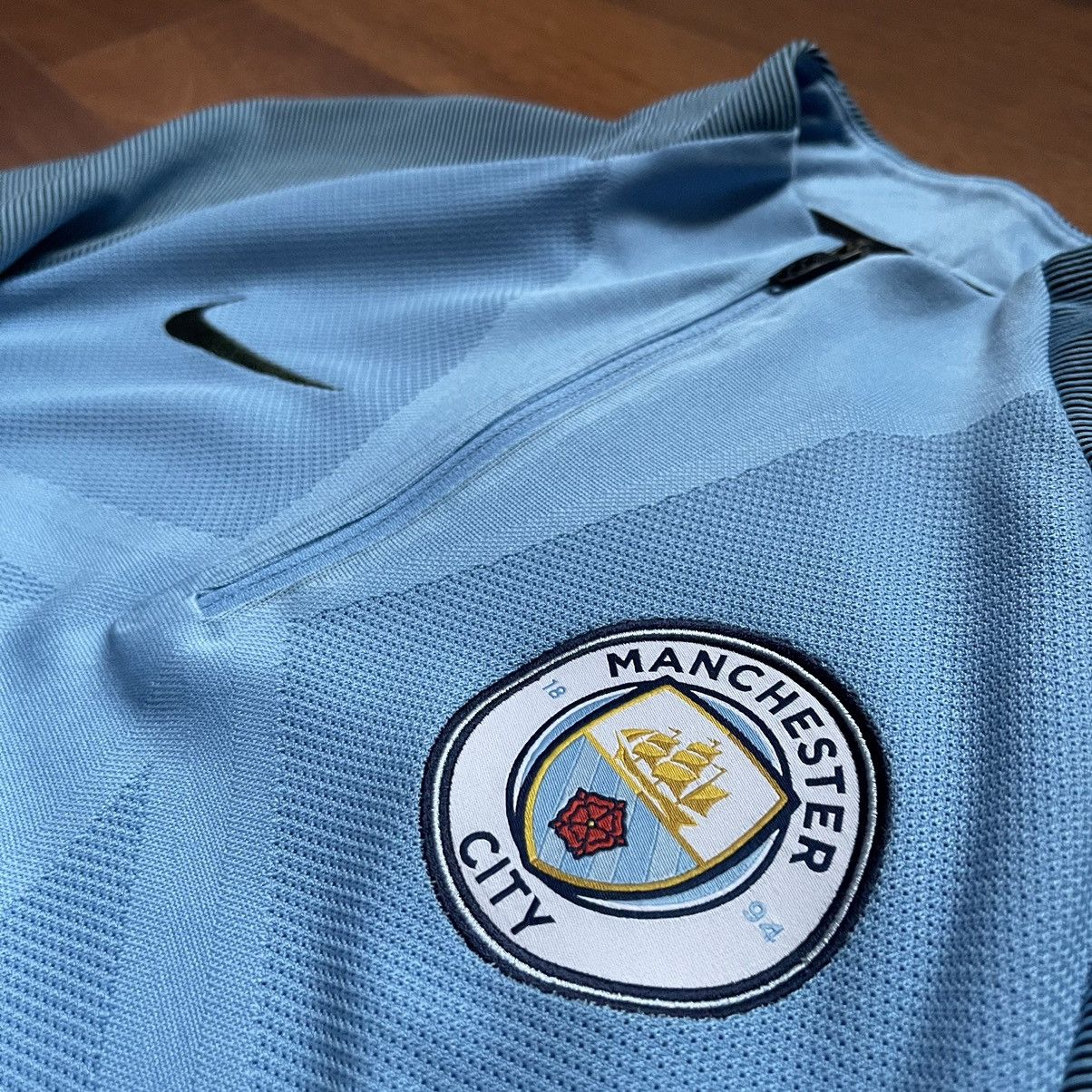 Nike × Vintage MANCHESTER CITY NIKE 2016/2017 FOOTBALL TRAINING TRACK TOP Size US S / EU 44-46 / 1 - 4 Thumbnail
