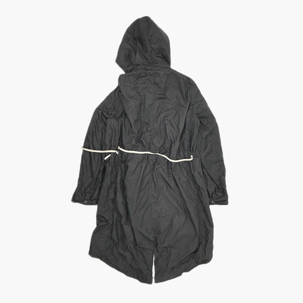 Rick Owens Rick Owens DRKSHDW black cotton-blend fishtail parka Size US L / EU 52-54 / 3 - 2 Thumbnail