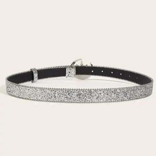 Vintage Moon Rhinestone Belt Size ONE SIZE - 3 Thumbnail