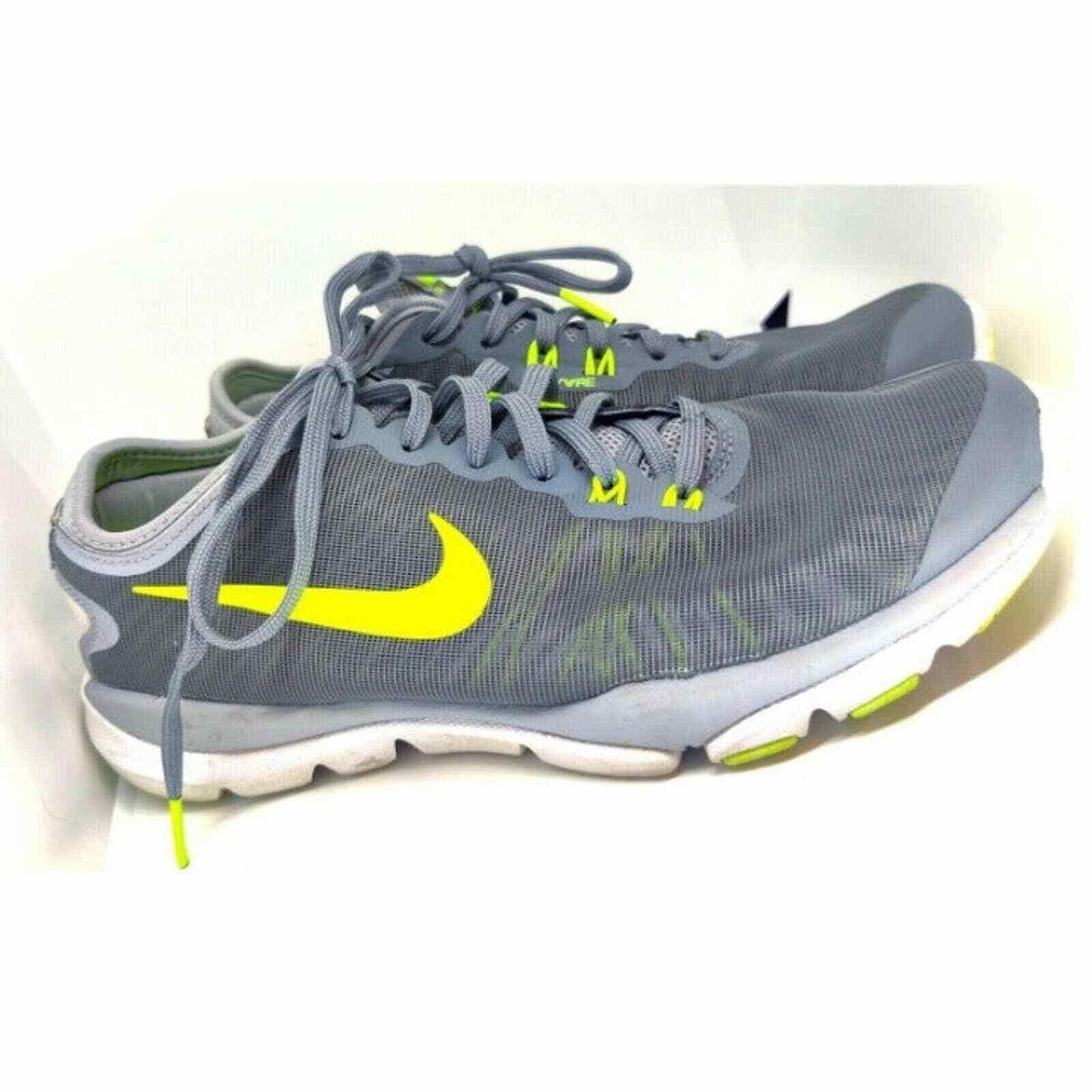 Nike Nike Flywire 7.5 Sneakers Gray Green Tennis Running Shoes L Size US 7.5 / IT 37.5 - 6 Thumbnail