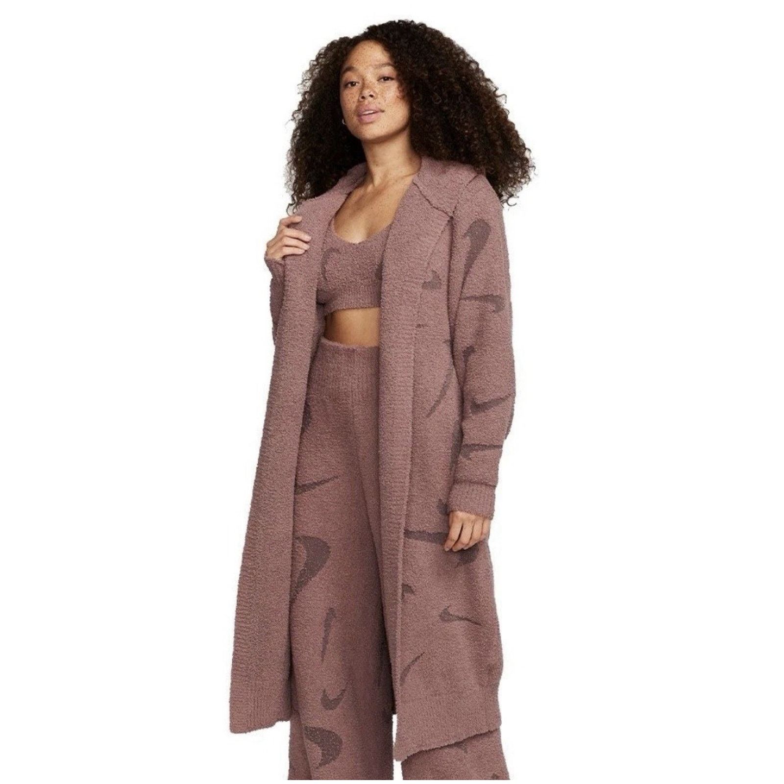 Nike Nike Phoenix Cozy Boucle Long Knit Cardigan Women’s Small Size S / US 4 / IT 40 - 1 Thumbnail