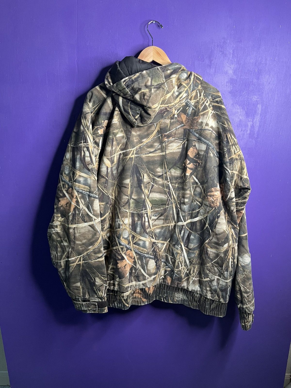 Vintage Vintage 90s Big gain camo puffer work jacket Size US XXL / EU 58 / 5 - 2 Thumbnail