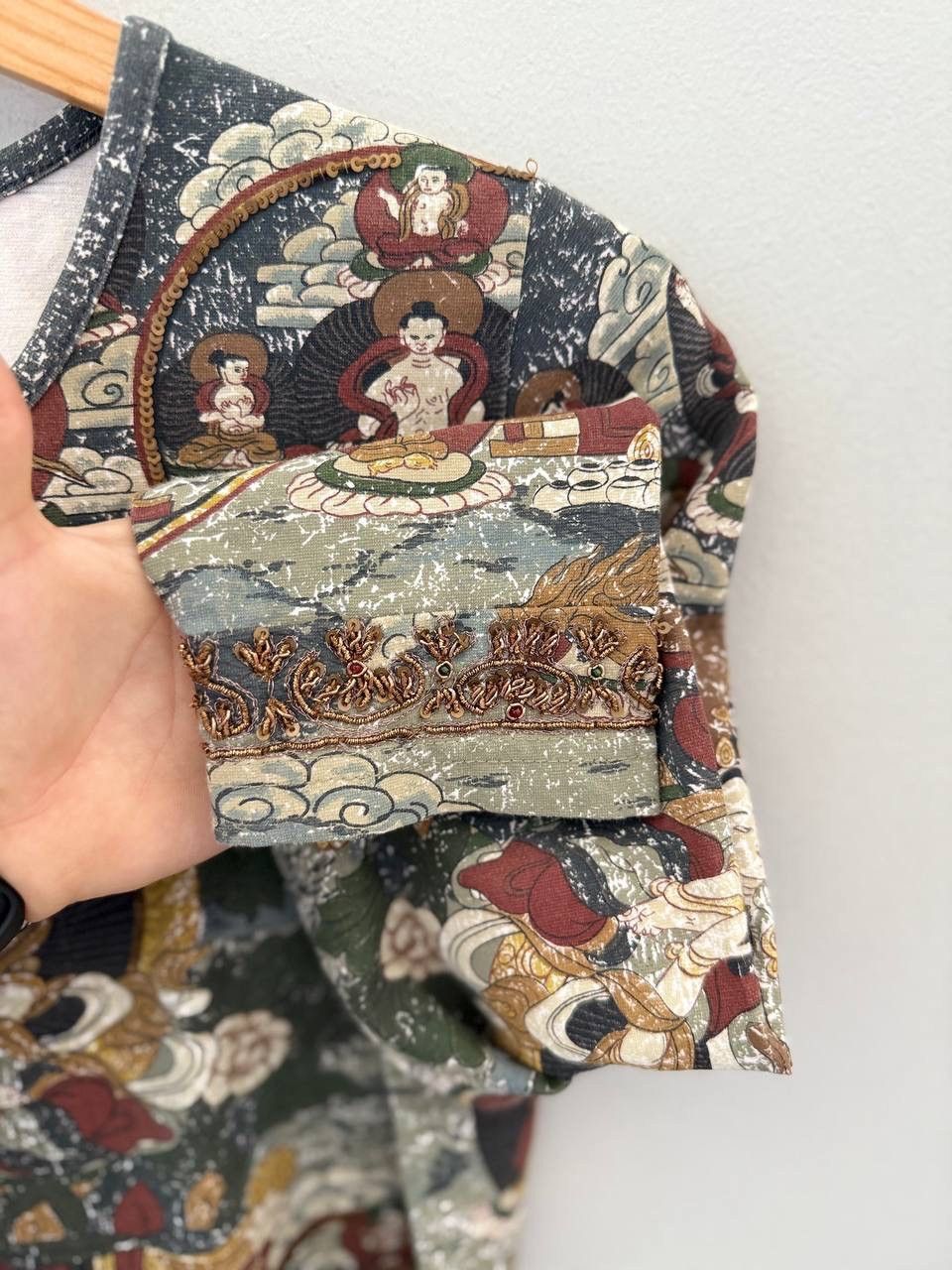 Japanese Brand Y2K tank top Indian jpg gaultier margiela cavalli 00s Size M / US 6-8 / IT 42-44 - 6 Thumbnail