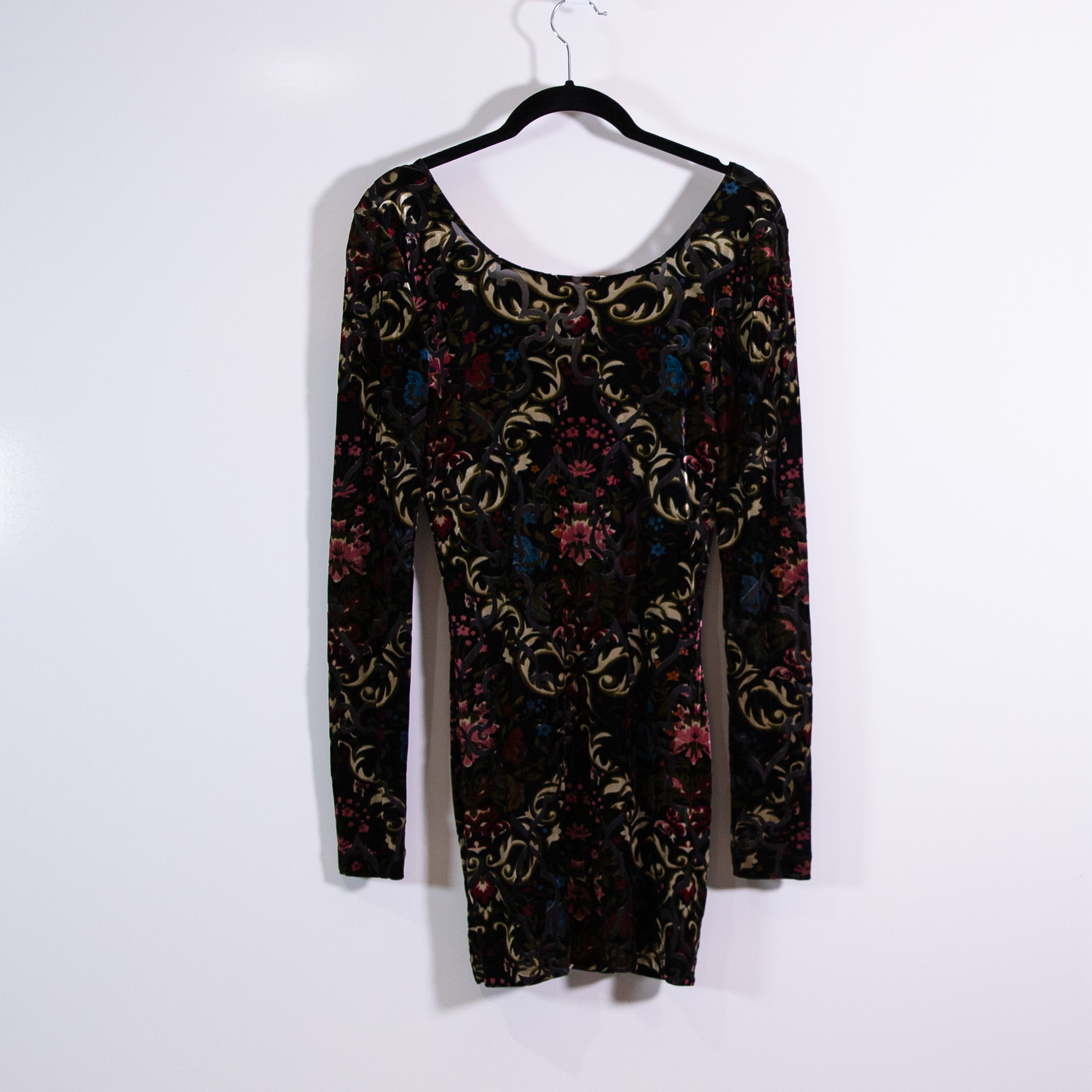 Free People Free People Velvet Velour Burnout Floral Size S / US 4 / IT 40 - 4 Thumbnail