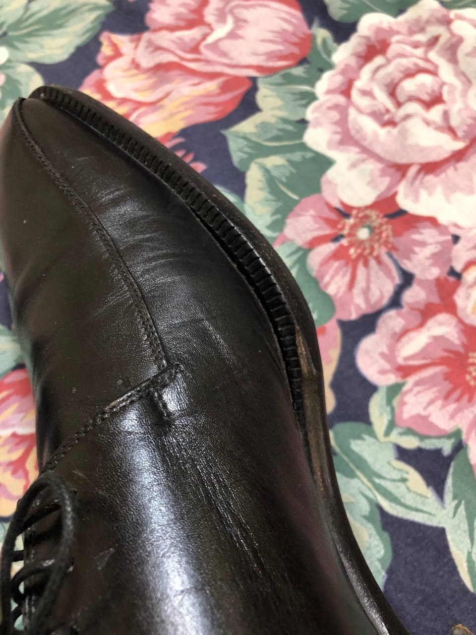 Dolce & Gabbana Dolce Gabbana Derby Oxfords Black leather Lace Up shoes Size US 9 / EU 42 - 9 Thumbnail