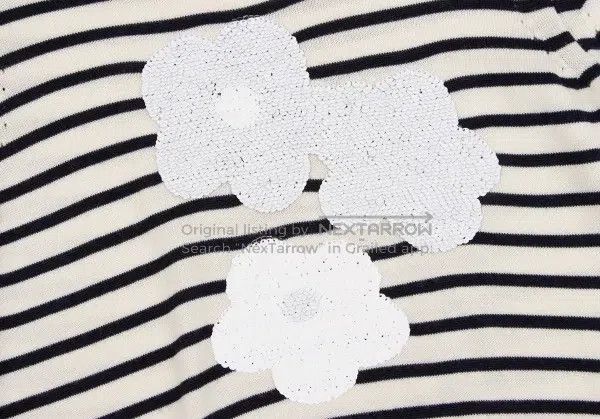 Comme des Garcons Comme des Garcons Navy vintage striped knit top Size M / US 6-8 / IT 42-44 - 8 Thumbnail