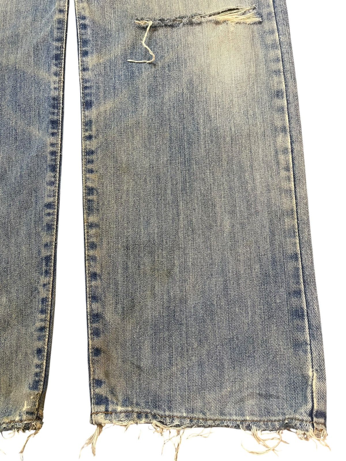 Polo Ralph Lauren Vintage RL Polo Ralph Lauren Mud Wash Distress Baggy Jeans Size US 32 / EU 48 - 8 Thumbnail