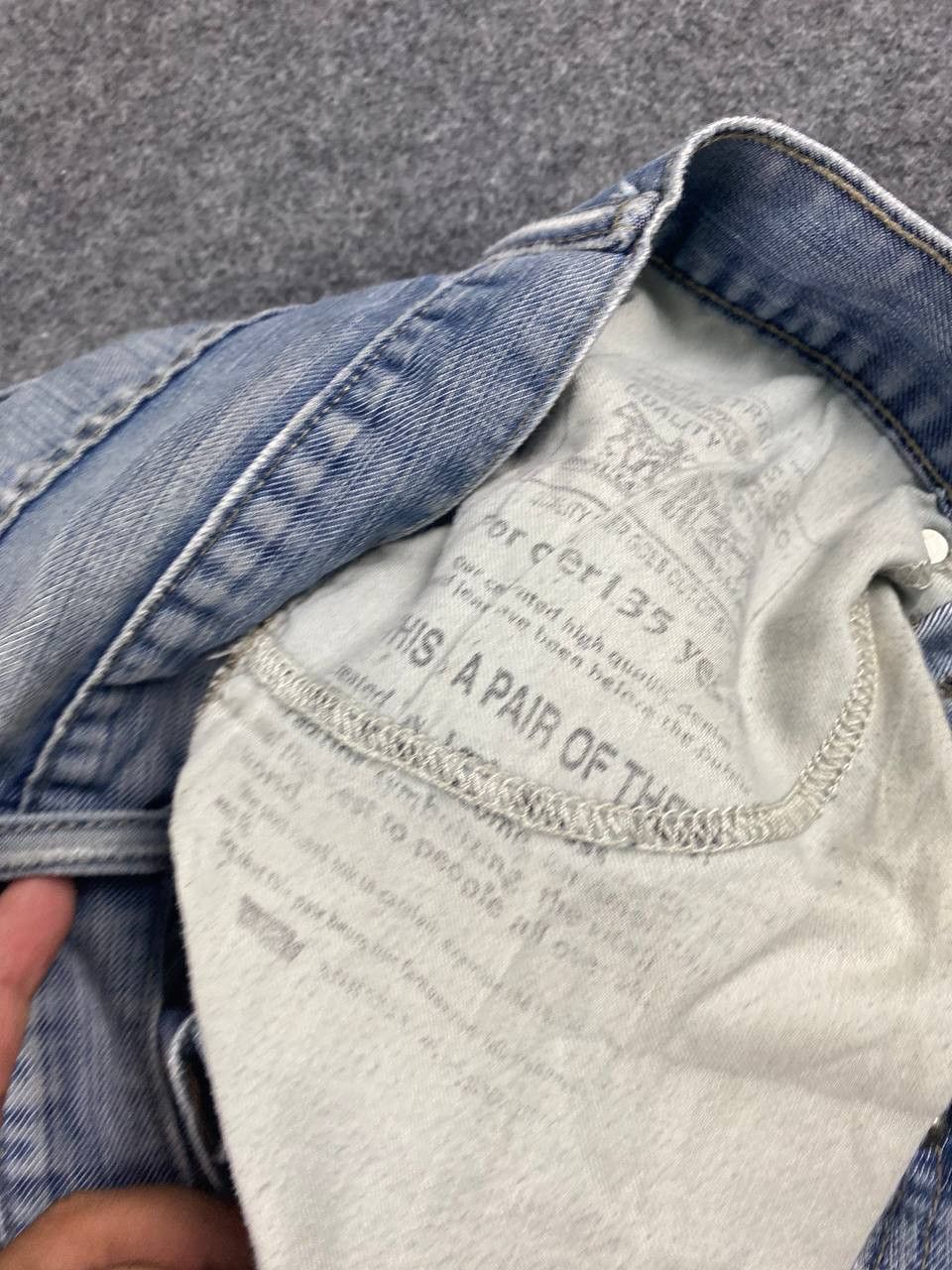 Levi's vintage levis 527 distressed bootcut flare denim Size US 30 / EU 46 - 16 Thumbnail