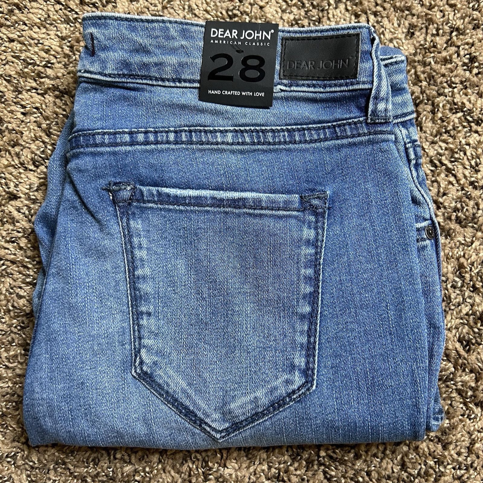 Other NWT Dear John Womens Jeans Ankle Skinny Denim Jean Size 28 Size 28" / US 6 / IT 42 - 8 Thumbnail