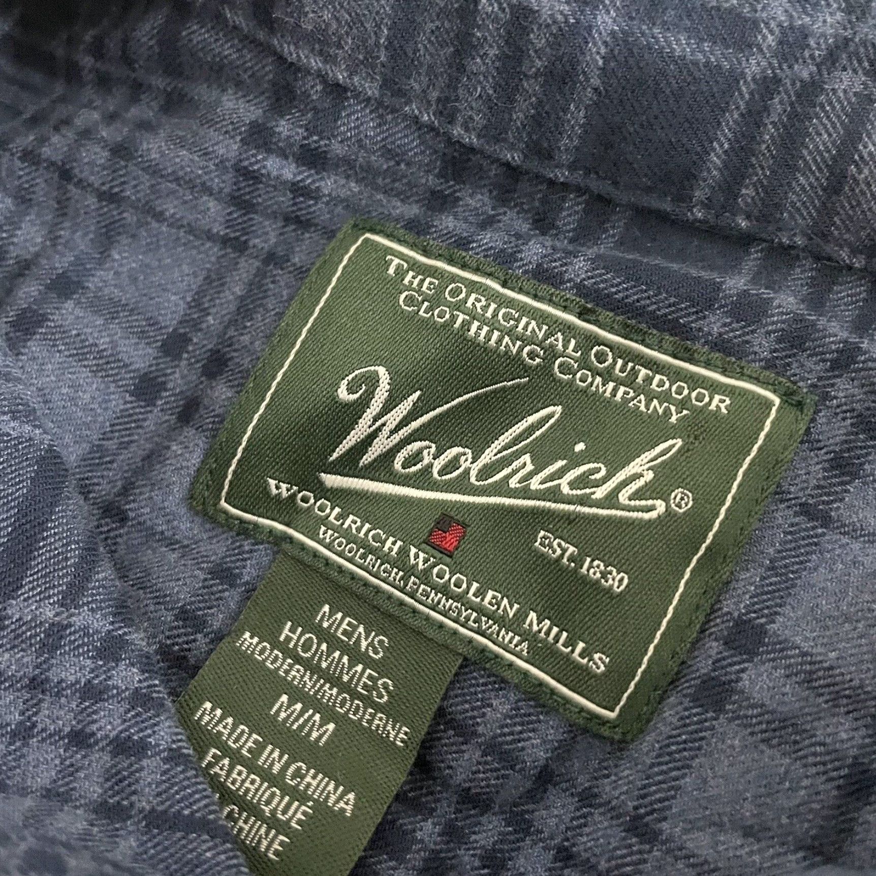 Vintage Woolrich Men Blue Button-Up Long Sleeve Shirt Modern Fit M Size Medium Blue Shirt Mens Woolrich Modern Fit Long Sleeve Button Front Shirt Mens M Blue Size US M / EU 48-50 / 2 - 3 Thumbnail