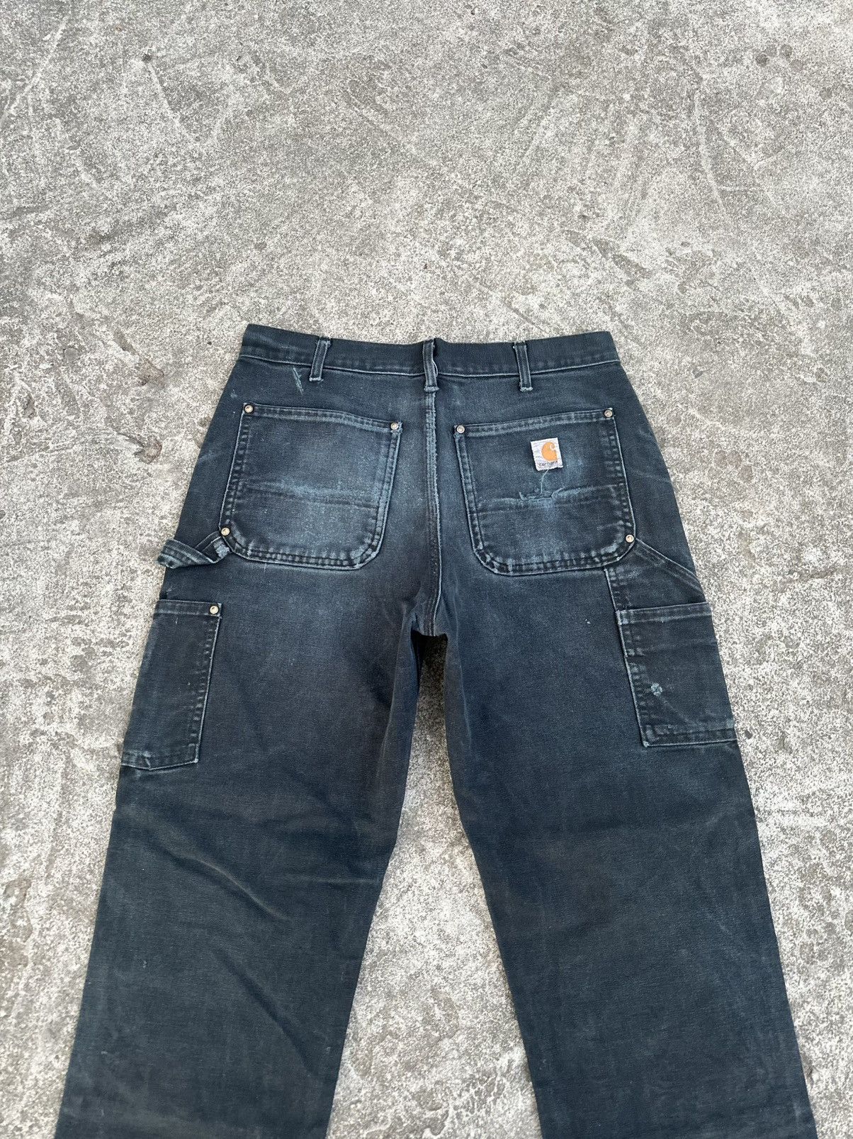 Carhartt (32x30) Grail Crazy Vintage Distressed Carhartt Double Knee Size US 32 / EU 48 - 8 Thumbnail