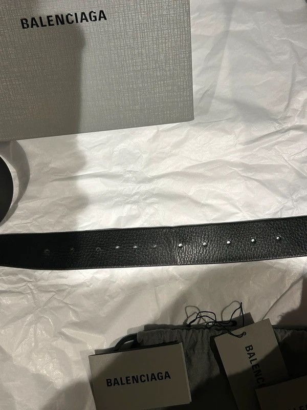 Balenciaga balenciaga big logotype belt Size ONE SIZE - 7 Thumbnail