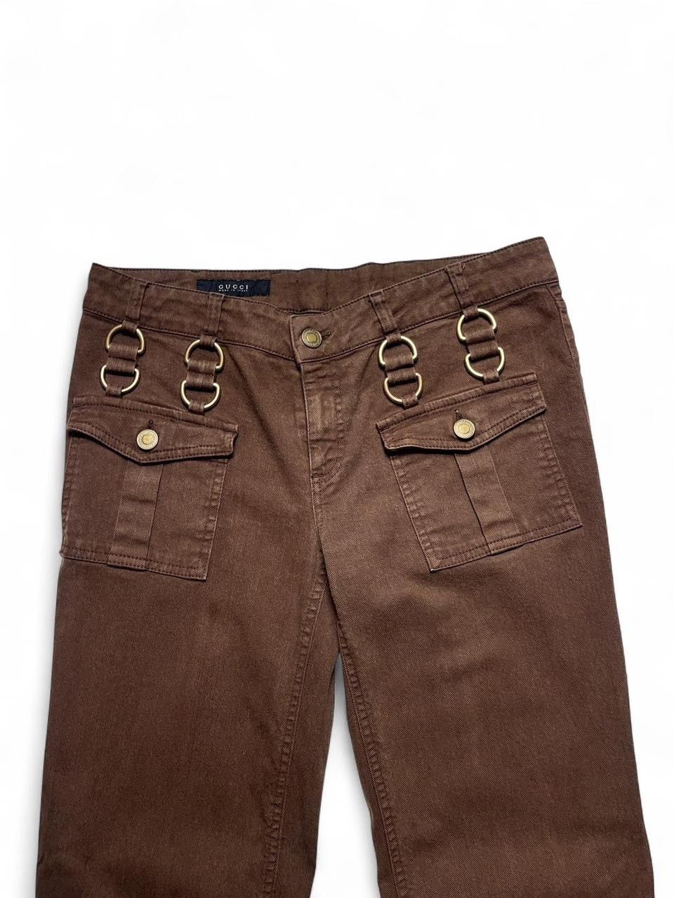 Gucci 2000s rare gucci boot cut jeans by tom ford archival Size 32" / US 10 / IT 46 - 3 Thumbnail