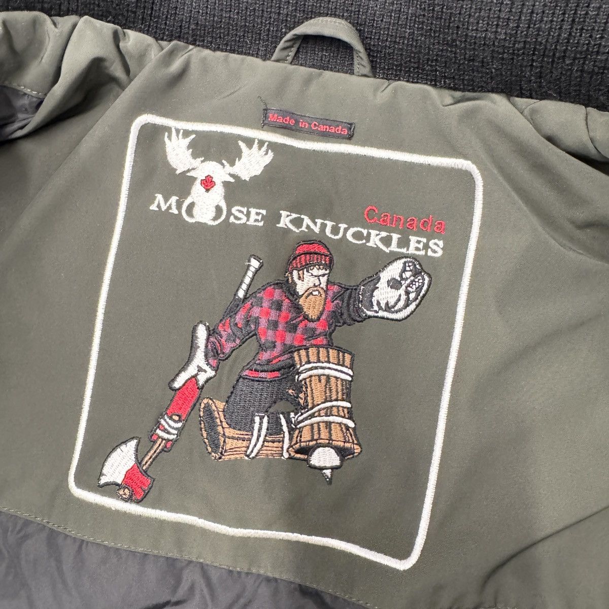 Moose Knuckles Moose Knuckles Scotchtown Bomber Jacket In Green RRP £1000 Size US S / EU 44-46 / 1 - 11 Thumbnail