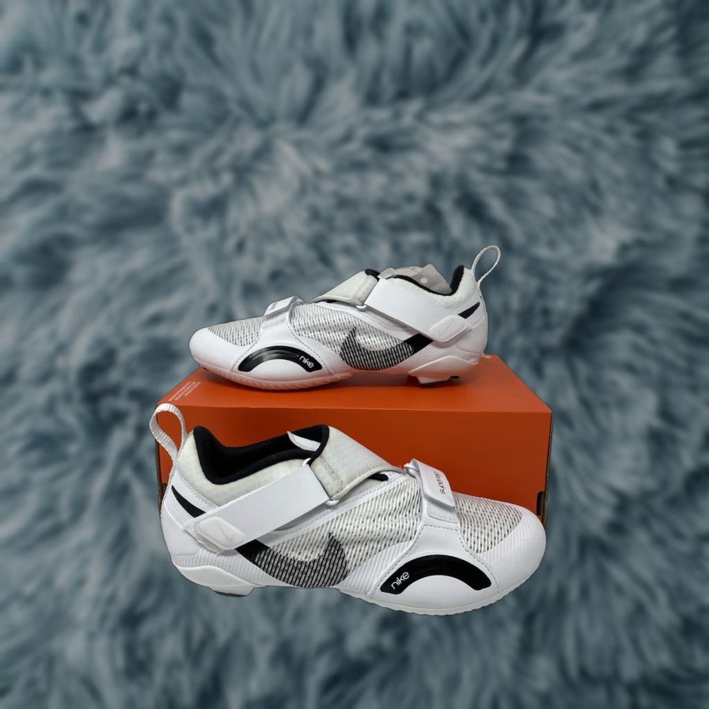 Nike Nike Superrep Cycle CW2191-100 Cycle Mens 6.5 White Nike SuperRep Shoes Men Bicycle Cycling New with Box Size US 7 / EU 40 - 1 Thumbnail