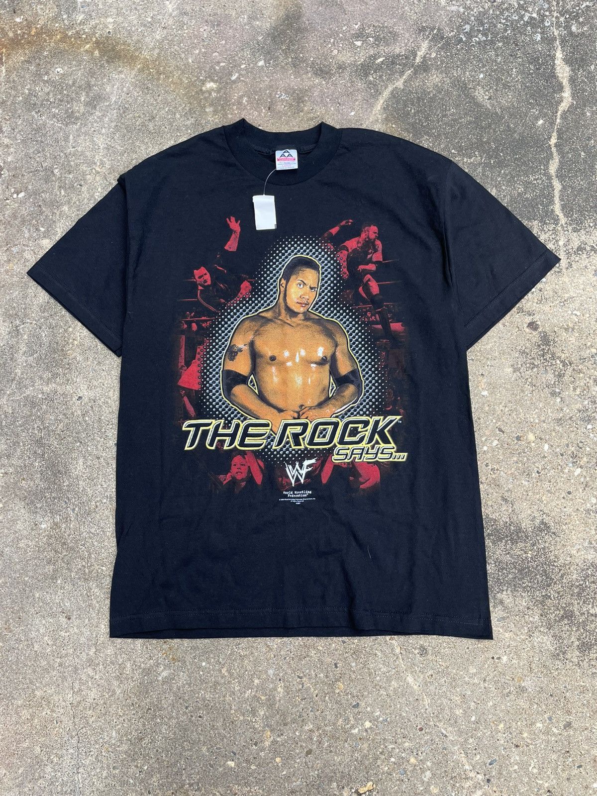 Vintage The Rock Wwf | Grailed