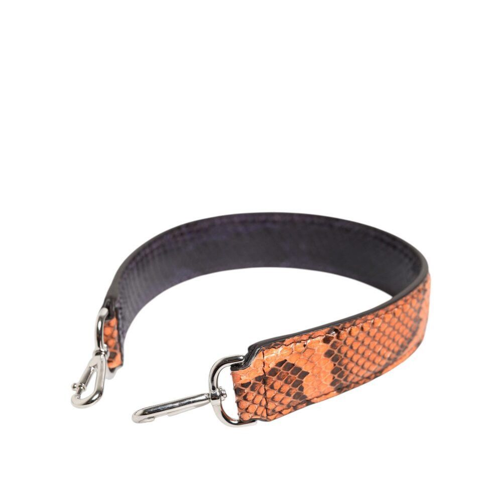 Dolce & Gabbana Dolce & Gabbana Orange Exotic Leather Bag Shoulder Strap Size ONE SIZE - 2 Thumbnail
