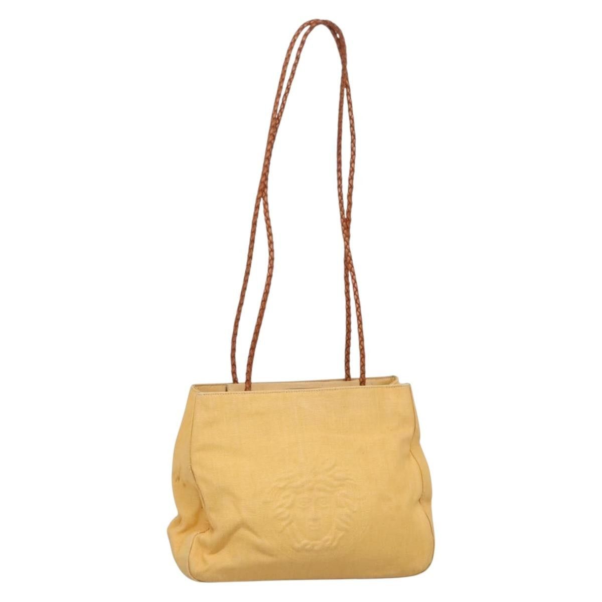 Versace Versace Medusa Shoulder Bag Canvas Size ONE SIZE - 1 Thumbnail
