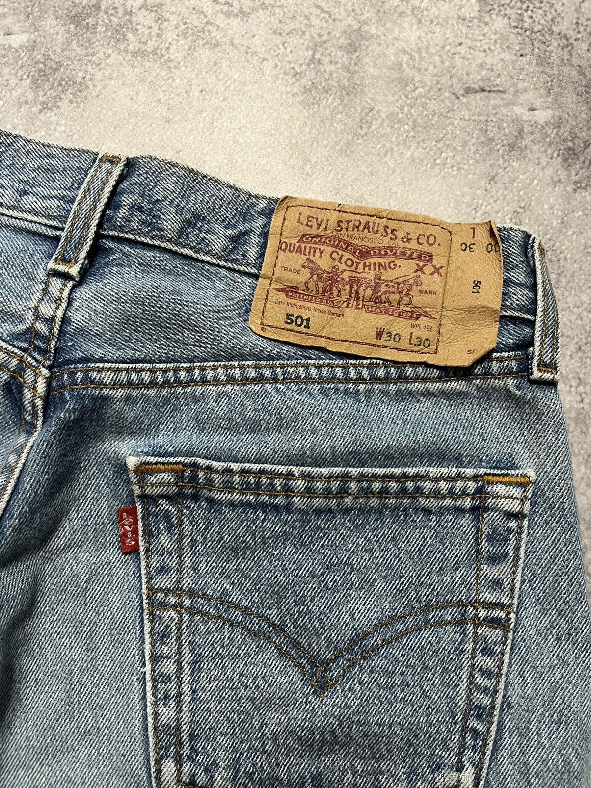 Levi's Vintage Levi’s 501 denim jeans Size US 30 / EU 46 - 6 Thumbnail
