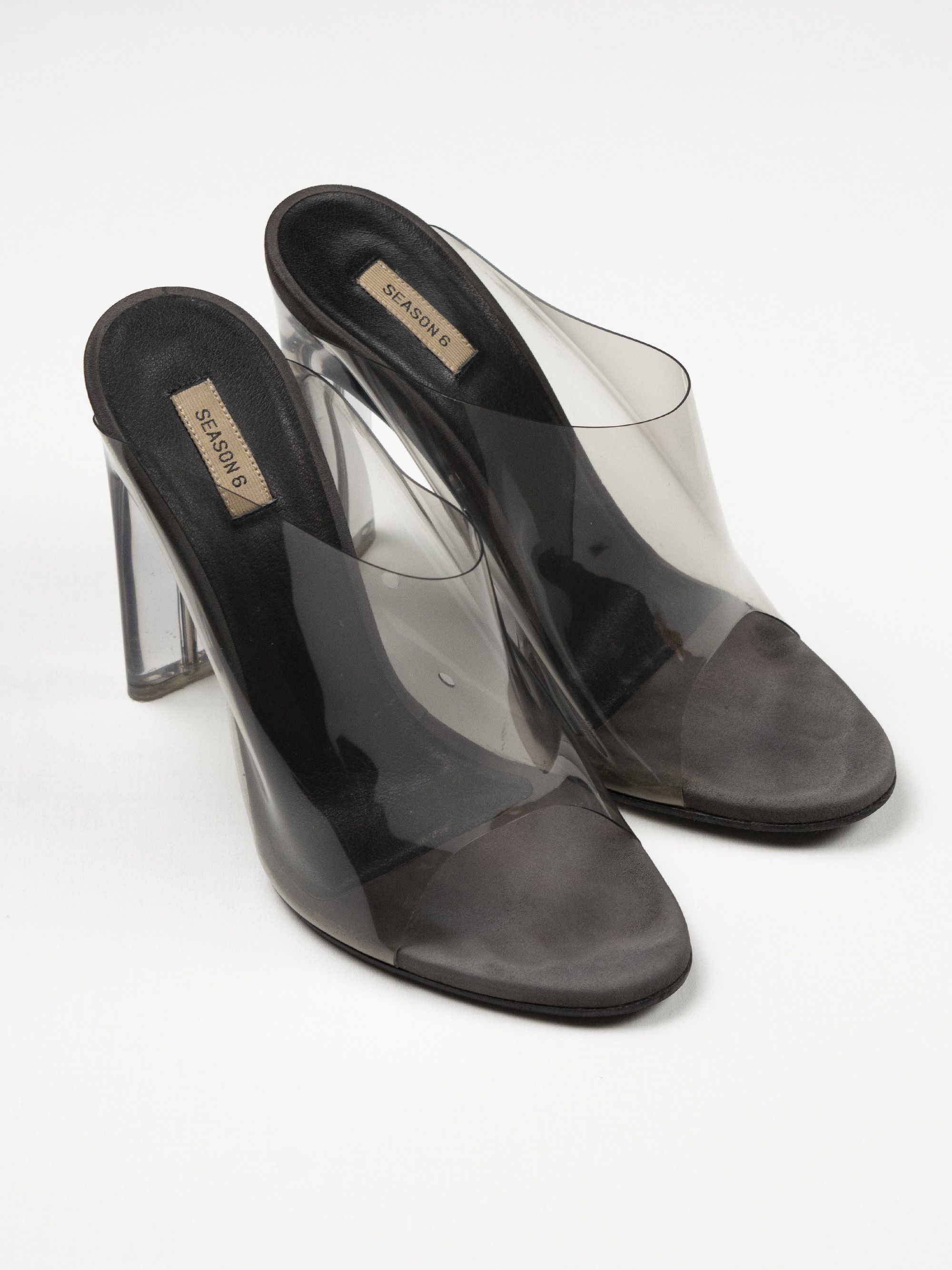 Yeezy YEEZY Season 6 (2018) - PVC Mules (Smoke) - size 37 Size US 7 / IT 37 - 1 Thumbnail