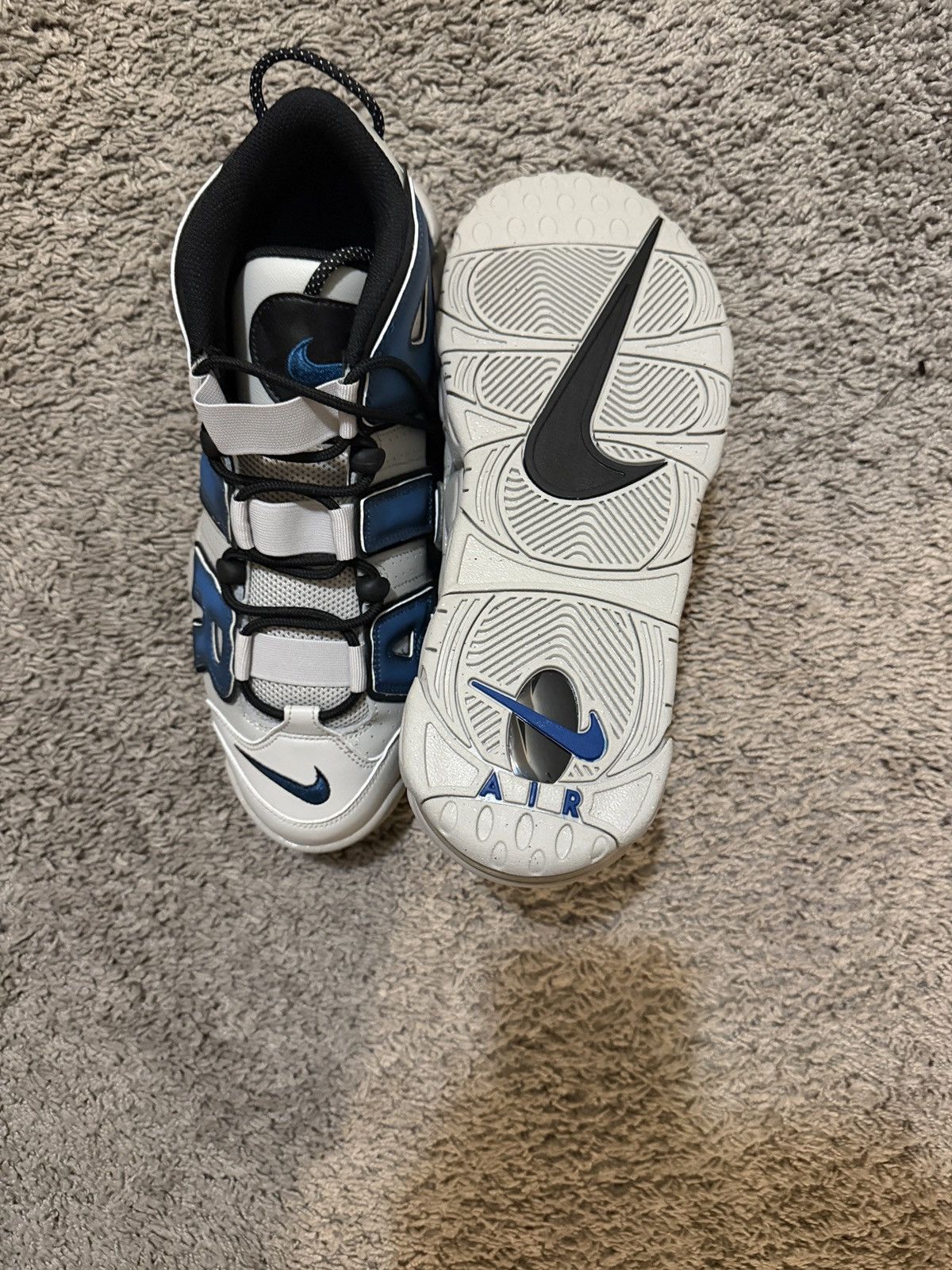Nike Nike Air More Uptempo Universal Blue Size US 12 / EU 45 - 7 Thumbnail