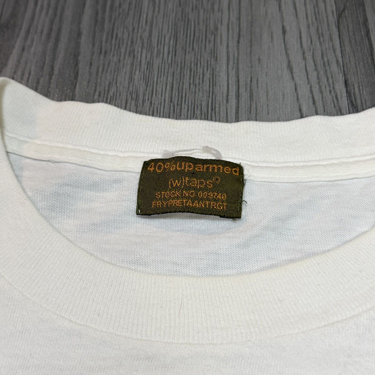 Wtaps Wtaps 40% Uparmed Cleansed by the sas Size US M / EU 48-50 / 2 - 3 Thumbnail