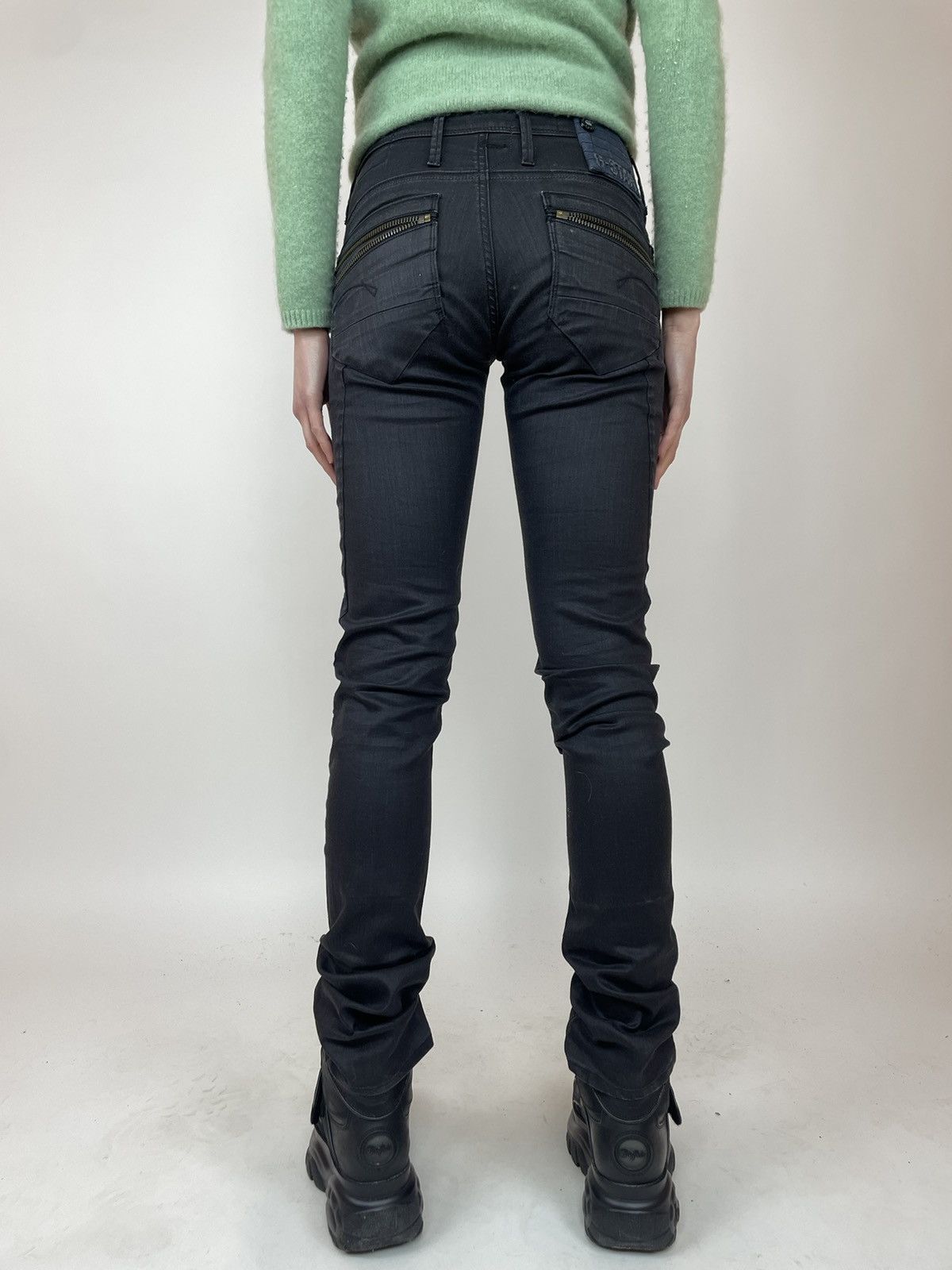 Other G-star RAW OCEAN Skinny WMN Womens biker jeans size W28 L34 Size 28" / US 6 / IT 42 - 3 Thumbnail