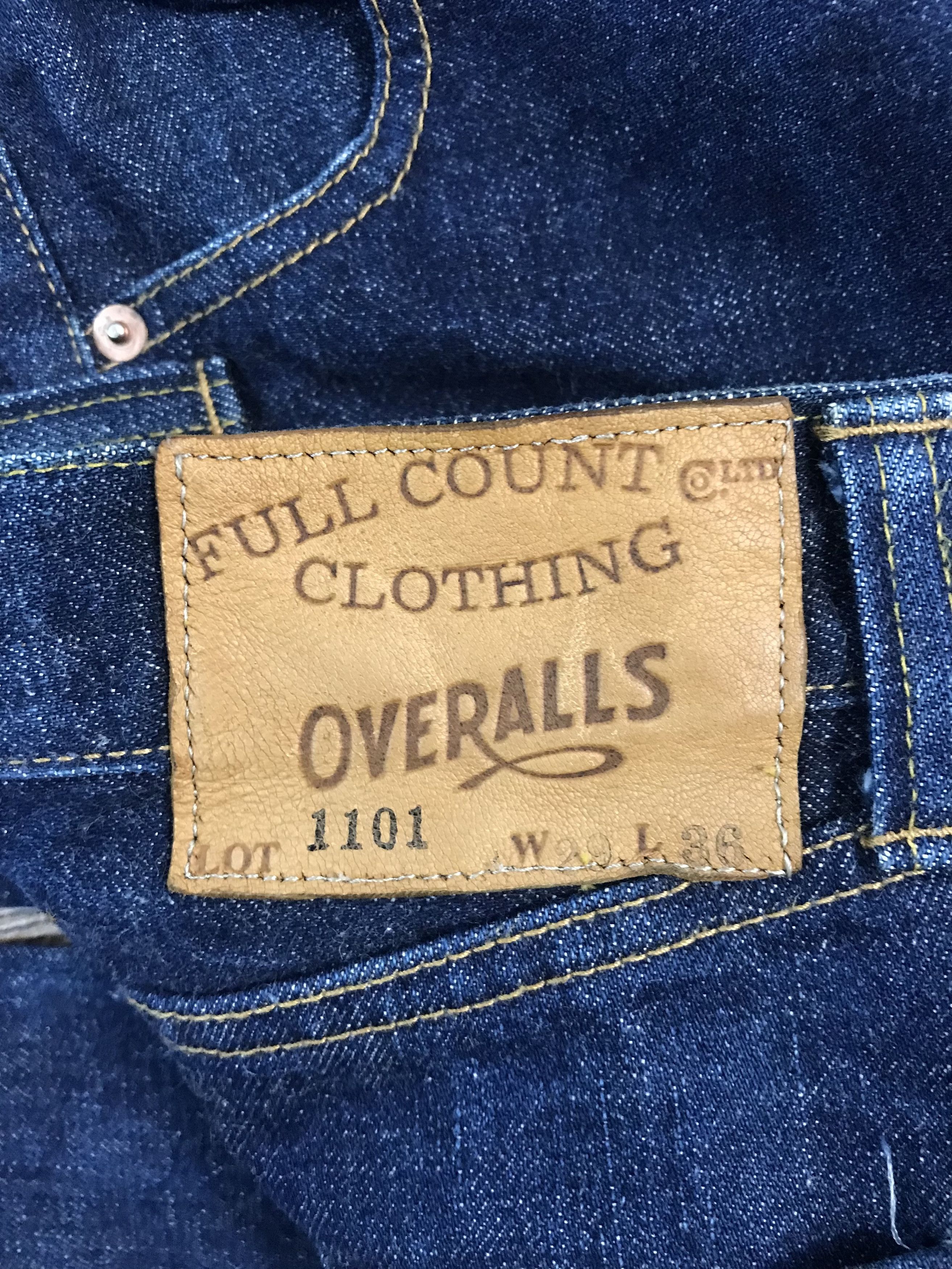 Full Count & Co. × Japanese Brand Full Count Blue Straight Selvedge Pant Size US 28 / EU 44 - 8 Thumbnail