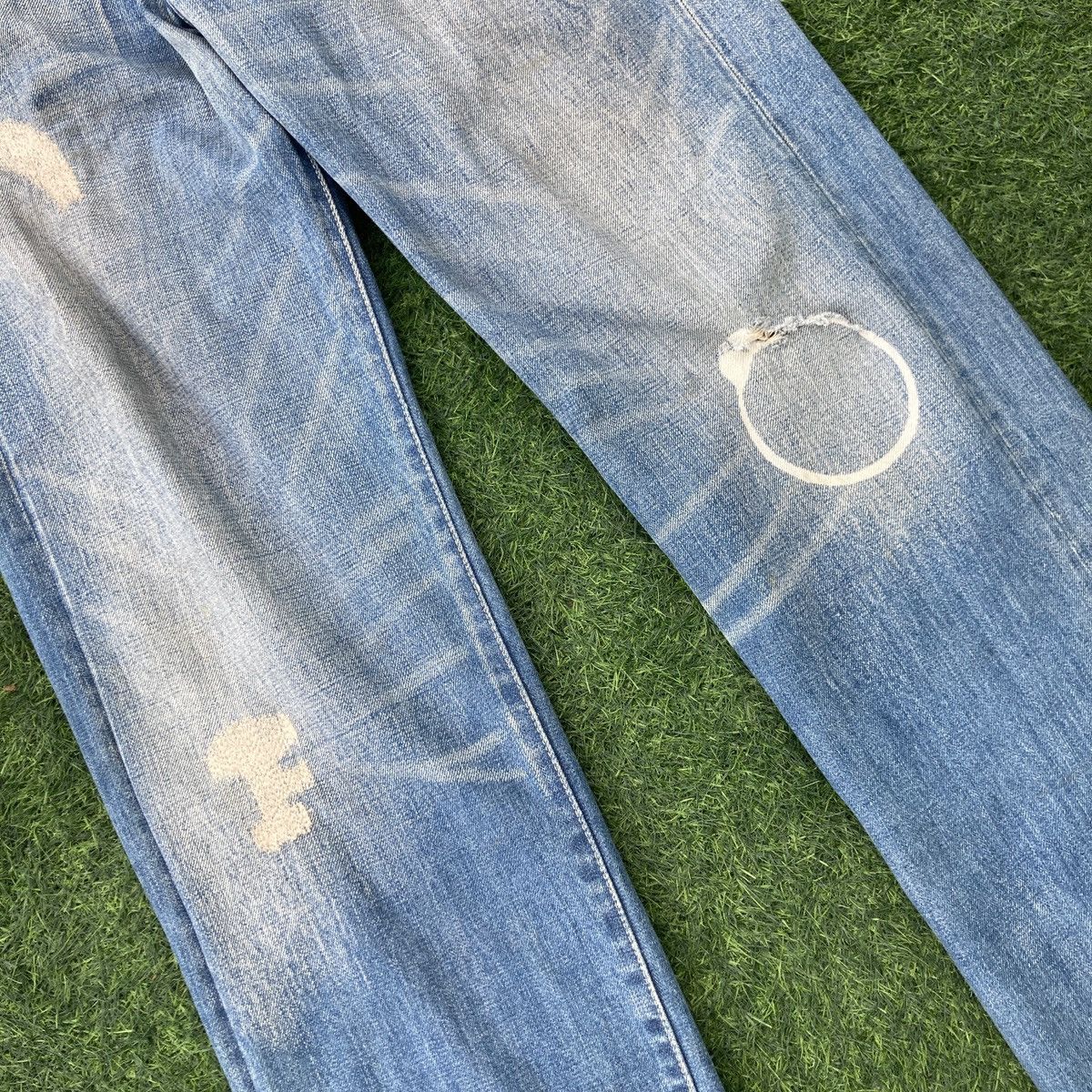 Levi's VINTAGE LEVI’S BIG E 501 SELVEDGE DISTRESSED JEANS Size US 32 / EU 48 - 5 Thumbnail