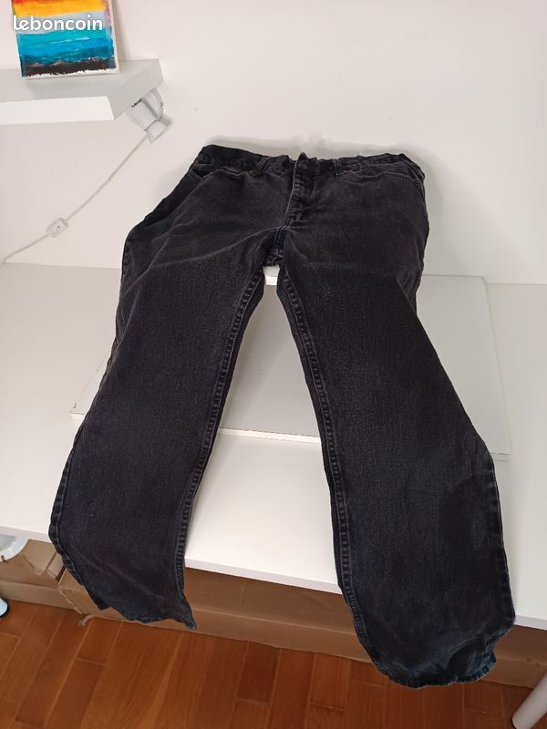 Lee Lee regular fit Pant - Black - Men Size US 28 / EU 44 - 1 Thumbnail
