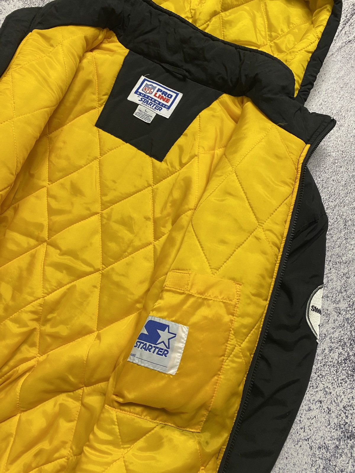 NFL Vintage 90’s Starter NFL Pittsburgh Steelers Jacket Size US L / EU 52-54 / 3 - 7 Thumbnail