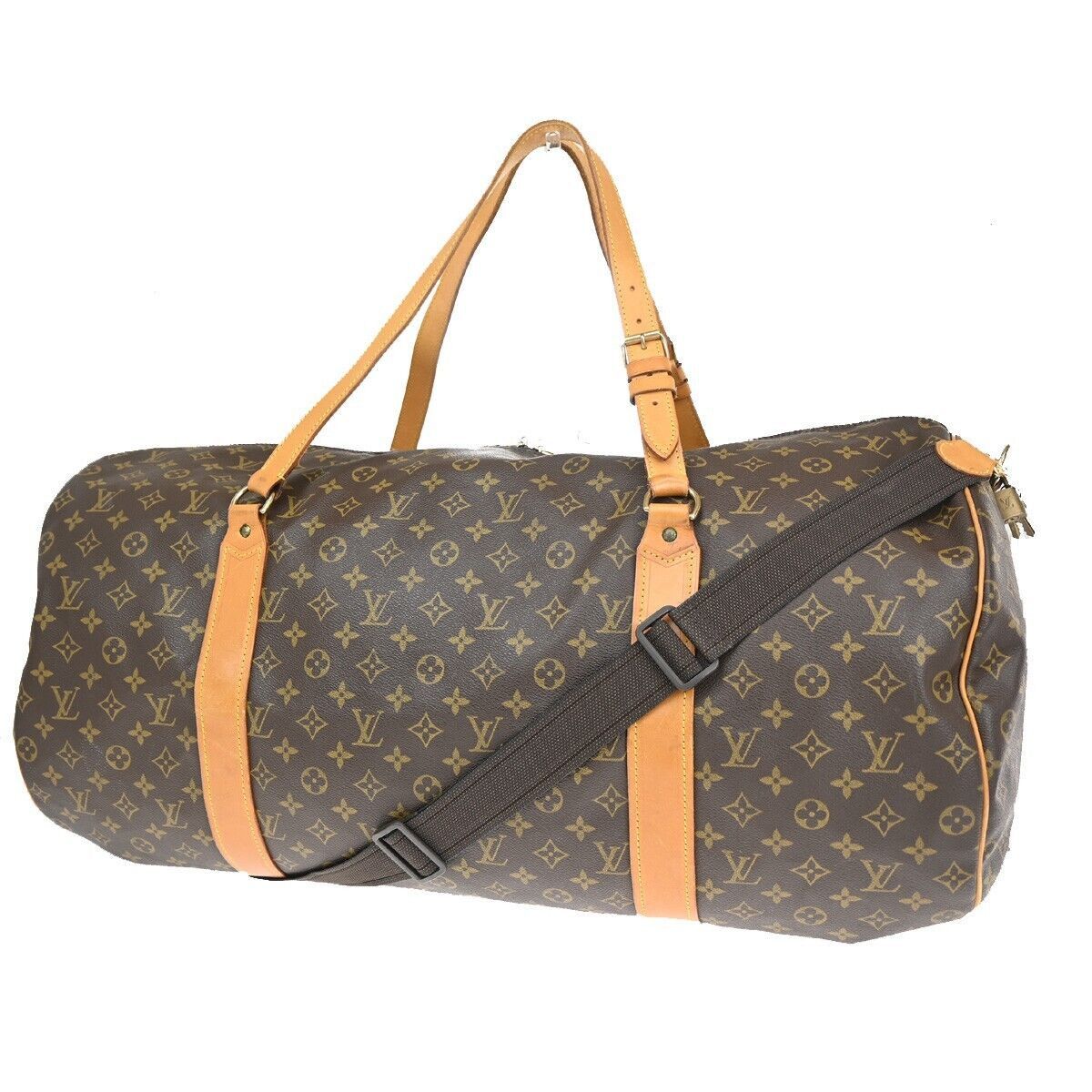 image of Louis Vuitton Sac Polochon Travel in Brown, Women's