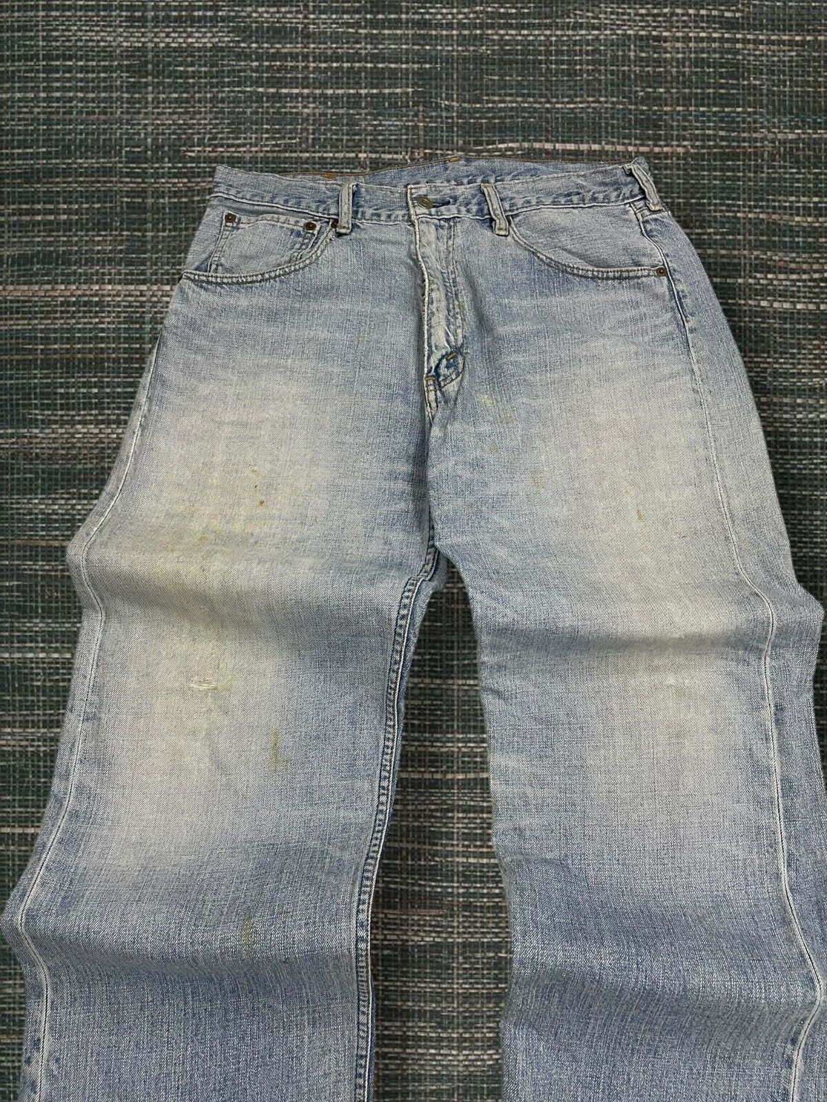 Levi's Vintage Clothing Vintage Original Designer Levis 503 Distressed Stain Denim Size US 32 / EU 48 - 4 Thumbnail