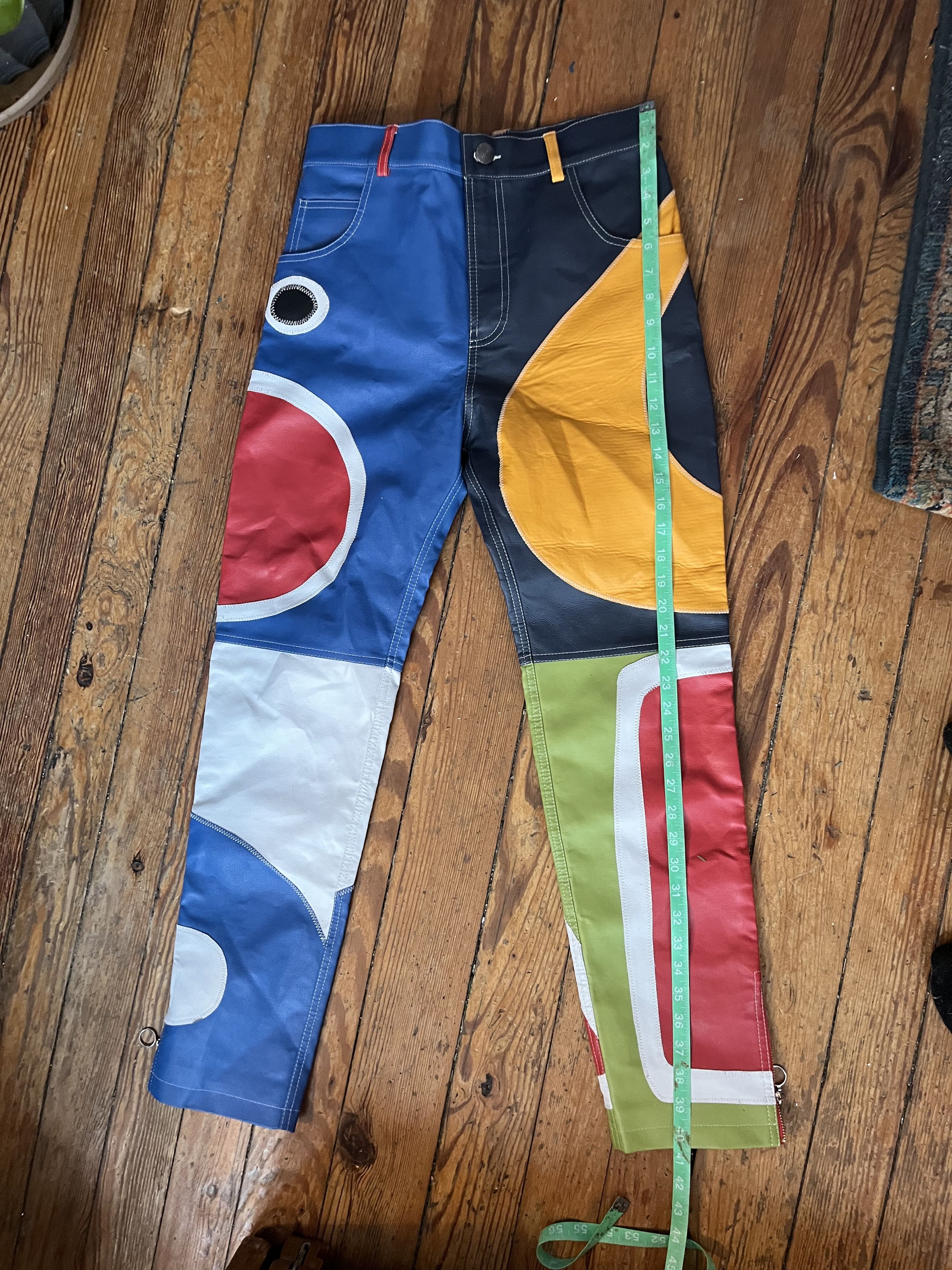 Charles Jeffrey LOVERBOY Loverboy Leather Pants Size US 28 / EU 44 - 8 Thumbnail