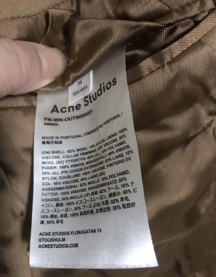 Acne Studios Acne studios Yellow coat 2412-Nextarrow Size S / US 4 / IT 40 - 5 Thumbnail