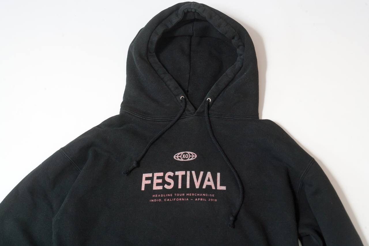 The Weeknd The Weeknd XO Festival Coachella 2018 Logo Fleece Hoodie Size US XL / EU 56 / 4 - 2 Thumbnail