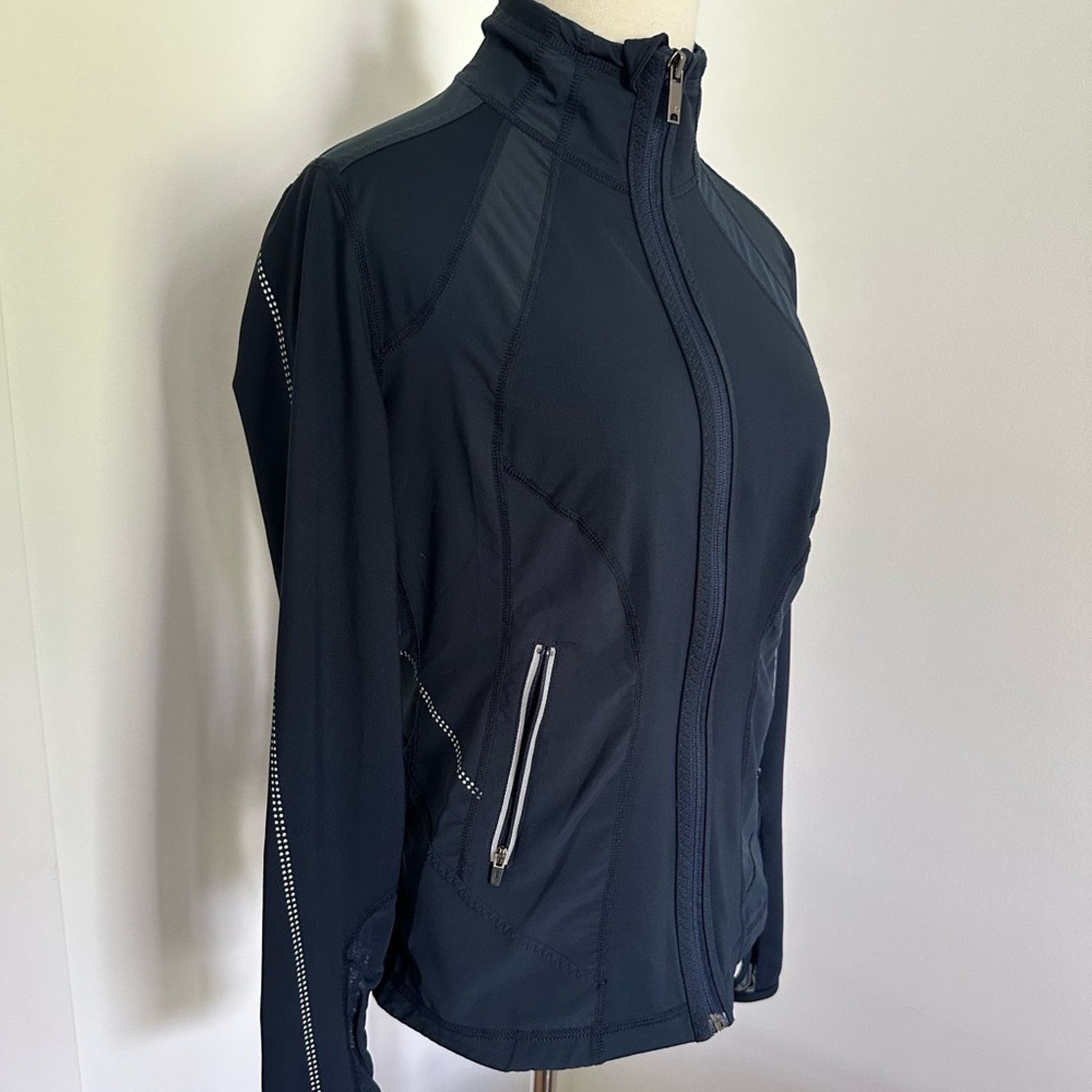 Other Navy Zella Athletic Jacket with mesh details! Small Size S / US 4 / IT 40 - 8 Thumbnail