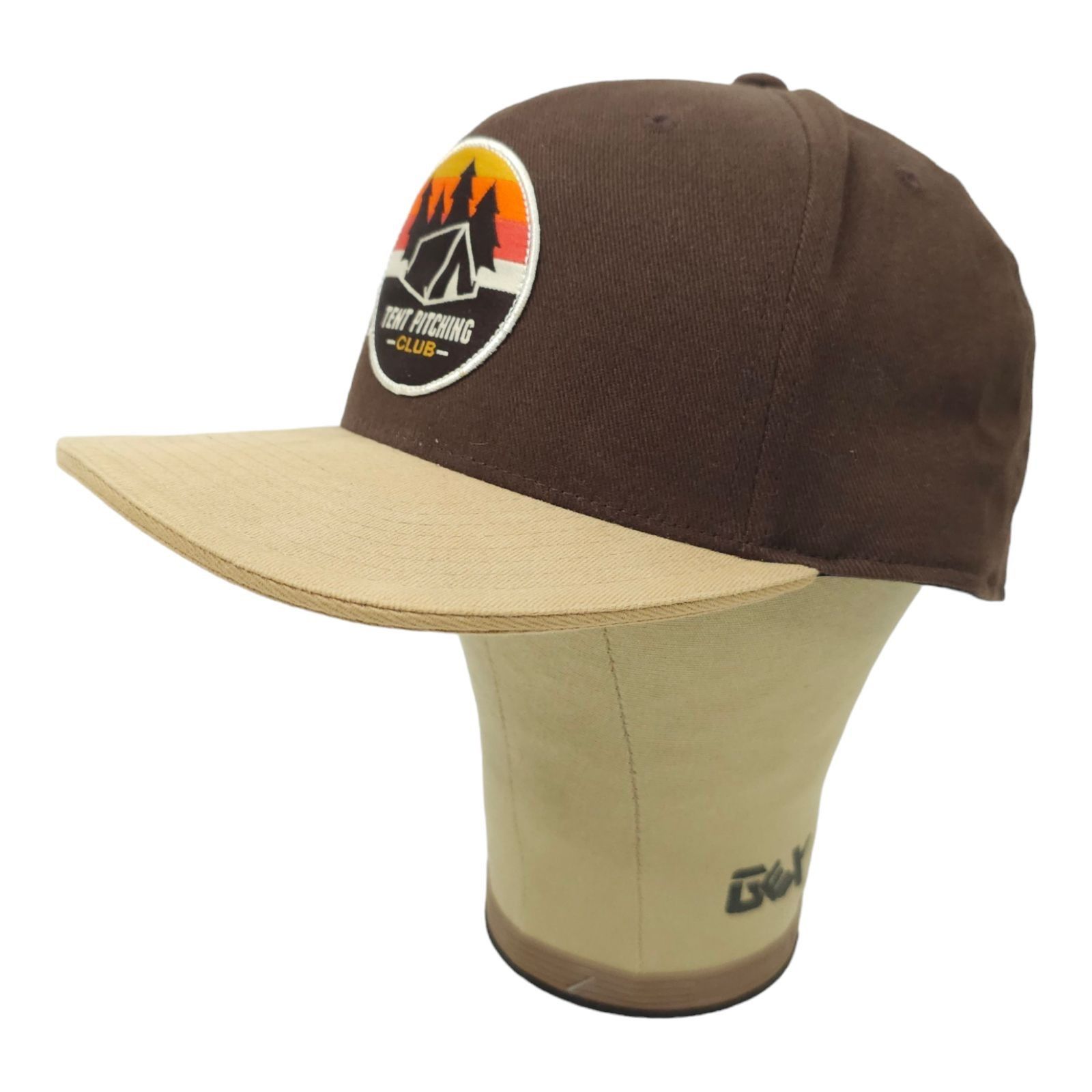 Other Tent Pitching Club Patch Snapback Cap Trucker Baseball Hat Size ONE SIZE - 2 Thumbnail